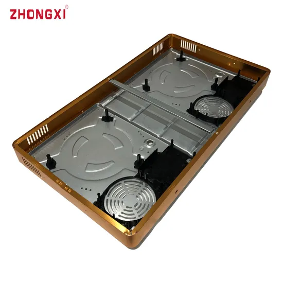 Aluminum Alloy Induction Infrared Cooker Panel Body Double Burners Cooktop Spare Parts 