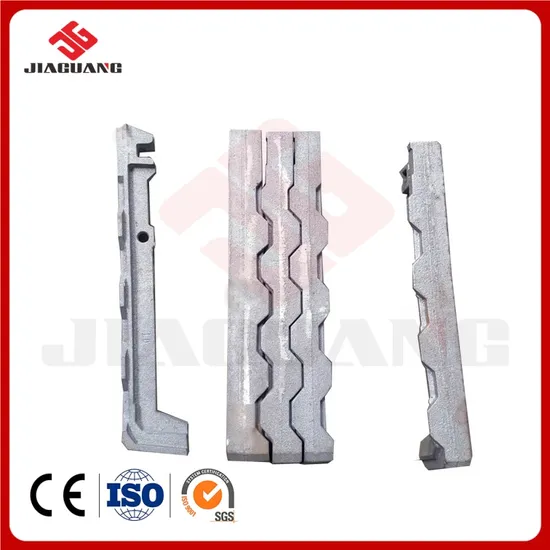 Left Middle Right Reciprocating Grate Biomass Moving Grate Heat Resistant Industrial Boiler Sugar Factory Textile Industry Boiler Accessories Casting Gas Burner 