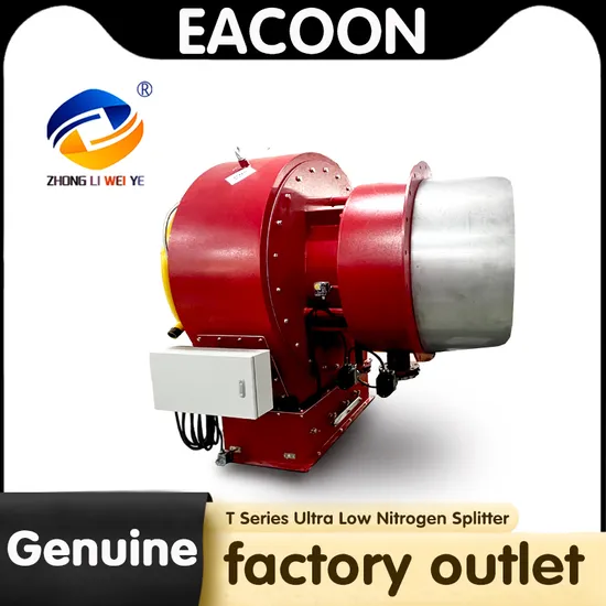Eacoon Gas Burner T Series Ultra Low Nitrogen Splitter Industrial Boiler Burner Original Genuine Chinese Brand Factory Production and Sales 