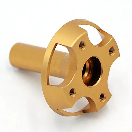 Brass Burner Gas Hob Spare Parts CNC Turning Brass Part 