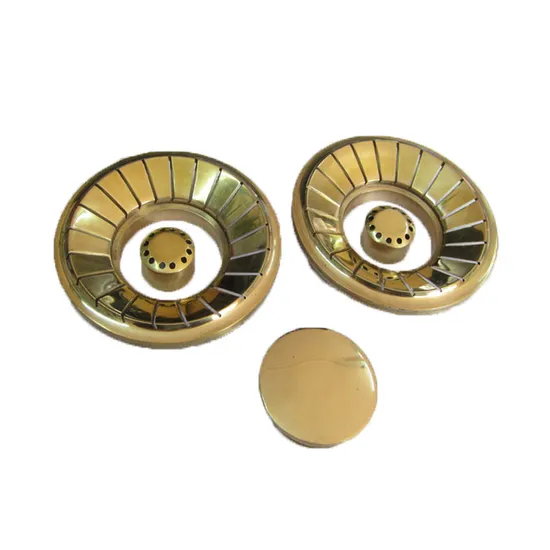 Gas Stove Spare Parts Part of Gas Cooker Brass Burner Cap 90mm 