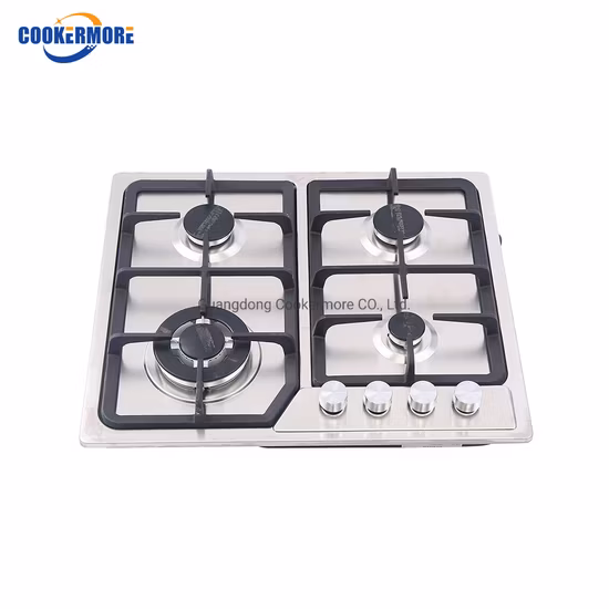 5 Burner for Industrial Cooking Stove Aluminum Cooker Gas Hob Built in Gas Stove