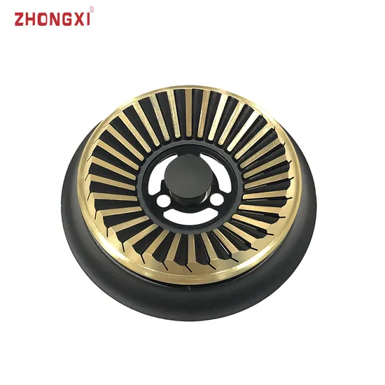 Gas Stove Spare Parts Part of Gas Cooker Golden Copper/Steel Iron Burner Cap 